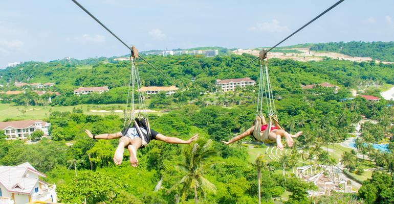 Zipline and Cable Car The Boracay Cable car and Zipline is a thrilling