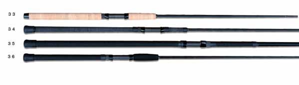 Combine that with the feather-like weight of these rods and you ll wonder how you ever fished without them. SUR962S $250.00 0734-0 8 36 0-25 /4- /2 Medium SUR965S $275.