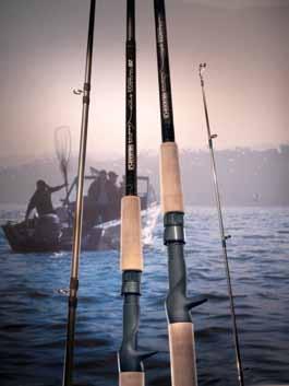 These rods are powerful, light, sensitive and best of all, each one has an action specifically tailored for a technique that puts the chromers in the boat.