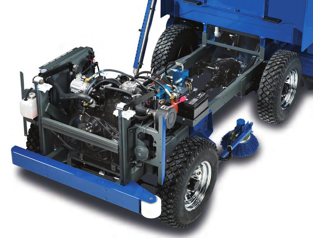 The Ultimate Machine Our compact engine and hydrostatic transmission provide maximum power and efficiency resulting in significant fuel savings. Zamboni USA Frank J. Zamboni & Co., Inc.