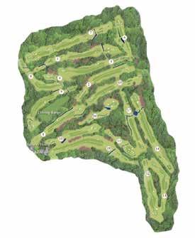 The 408-yard par 4 first hole sets the tone for your round and is particularly tricky for wild hitters; fire your drive