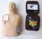 With its iteral metroome, the AED will start to itermittetly beep at the recommeded compressio rate.