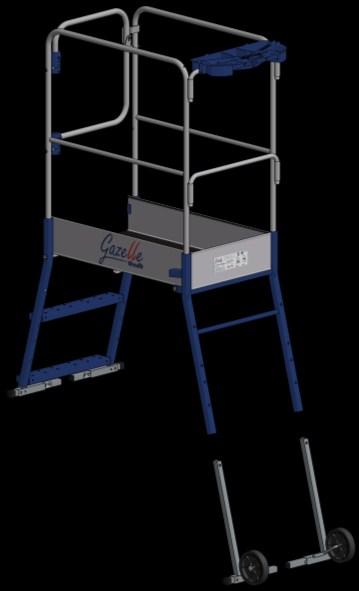 Installing the high height staircase option 009 D000A Only