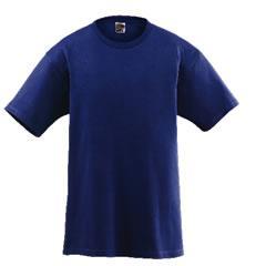 GO KINGFISH T-SHIRT & LONG 50/50 Cotton/Polyester blend jersey fabric. Seamless rib collar.