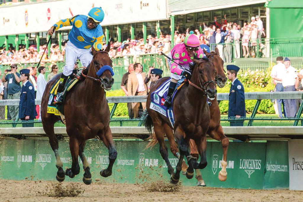 COVER STORY Triple Crown Win Improves Kentucky Horsemen s Good Odds Bobby Shiflet/Frames On Main Gallery photo American Pharoah s rare racing feat benefits a Thoroughbred sector already in a strong