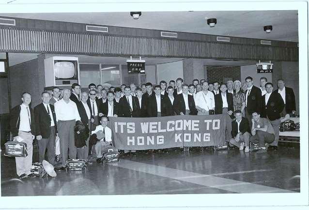 BRINGING BACK MEMORIES The photo below is of the EFC on their first ever overseas trip in 1964.