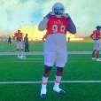 NAVEON MITCHELL 5 10/155 RB TRAVIS HS (RICHMOND, TX) High School: Was a three-year letter winner at Fort Bend Travis High School Named to the 2017 Texas Associated Press Sports Editors Class 6A