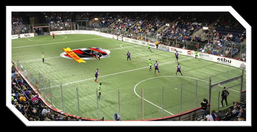 Soccer Field Sponsor: $25,000 (Only 1 Available) YOUR COMPANY will be branded on the entire Field of the Santa Ana Star Center for the entire season.