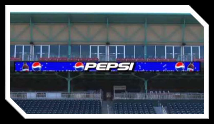 Big Screen Video Board Promotions: $4,997 (10 Available) Proudly showcase your company s logo to the thousands of fans each home game on the arena s HD video board!