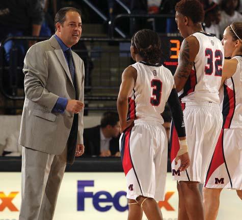 During his time as an associate and assistant coach, he helped lead teams to five NCAA Tournament appearances YEAR AT OLE MISS: First and seven postseason appearances ALMA MATER: SOSU, 1995 at the