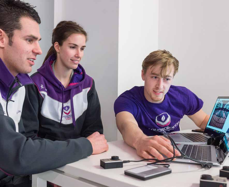 Each of our pathways within Sports Science work in partnership with the national governing body and/ or Loughborough University expertise, whilst fully integrating into the tennis programme providing