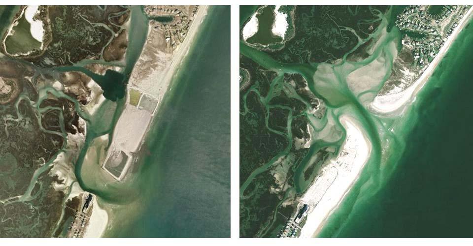 Inlet Channel Realignment Figure Eight Island Figure Eight Island Shell Island Resort