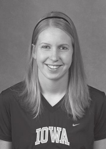.. academic all-big Ten. 2006 as a Sophomore... Started and played in 20 of the 21 Hawkeye games recorded two shut-outs, Providence 1-0 (Sept. 17) and No.