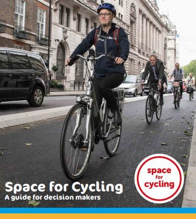 What does Space for Cycling mean in practice? A range of solutions to create safe, direct, coherent, comfortable and attractive cycling conditions for all local journeys.