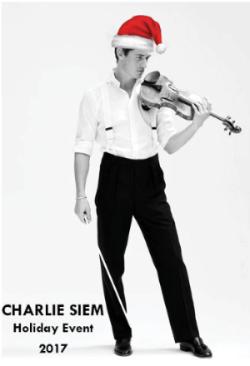 TICKETS ARE GOING FAST Did you know that we have Charlie Siem fans coming over 2,000 miles to see him perform?