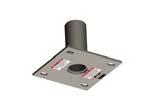 3" Flush Floor Adapter Base P/N IN-2006 304 Stainless Steel P/N IN-2114 Zinc-Plated P/N IN-2325 316 Stainless Steel Floor adapter attaches to concrete or steel.