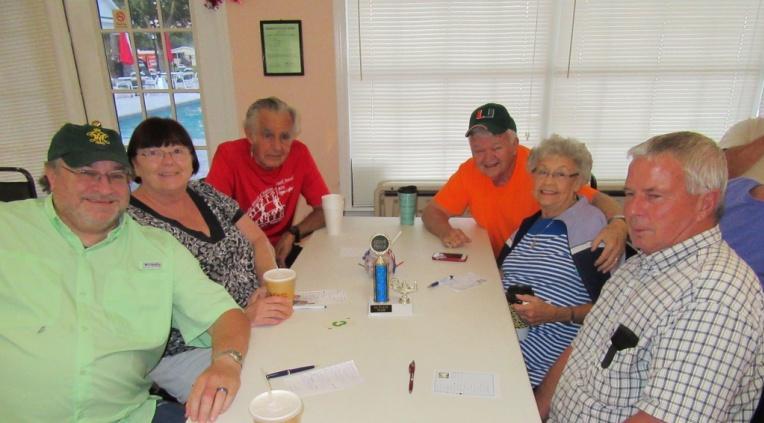 7-3-18 TRIVIA was hosted by Connie & Mark McCandles and enjoyed by 24 Grovers.