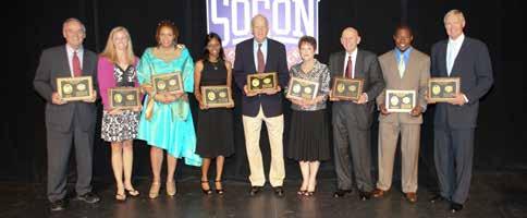 Southern onference Hall of Fame Inductees Name School Sport(s) Years Inducted Megan Dunigan Furman Tennis 1999-02 2009 Dick Groat Duke Basketball, Baseball 1949-52 2009 Sam Huff West Virginia