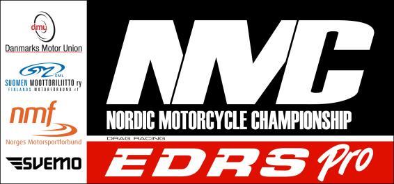 EDRS Pro Nordic Motorcycle Drag Racing Championship 2016 This document was dated 2016-02-08 The EDRS Pro Motorcycle Drag Racing Championship is part of Europe s biggest competition series for drag
