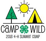 4-H Camps and Opportunities Save the Date: CAMP WILD June 8-10, 2019 Take a ride on the "WILD side and mark your calendars to attend Camp Wild, June 8-10, 2019 at Camp Clover Woods near Madrid, Iowa.