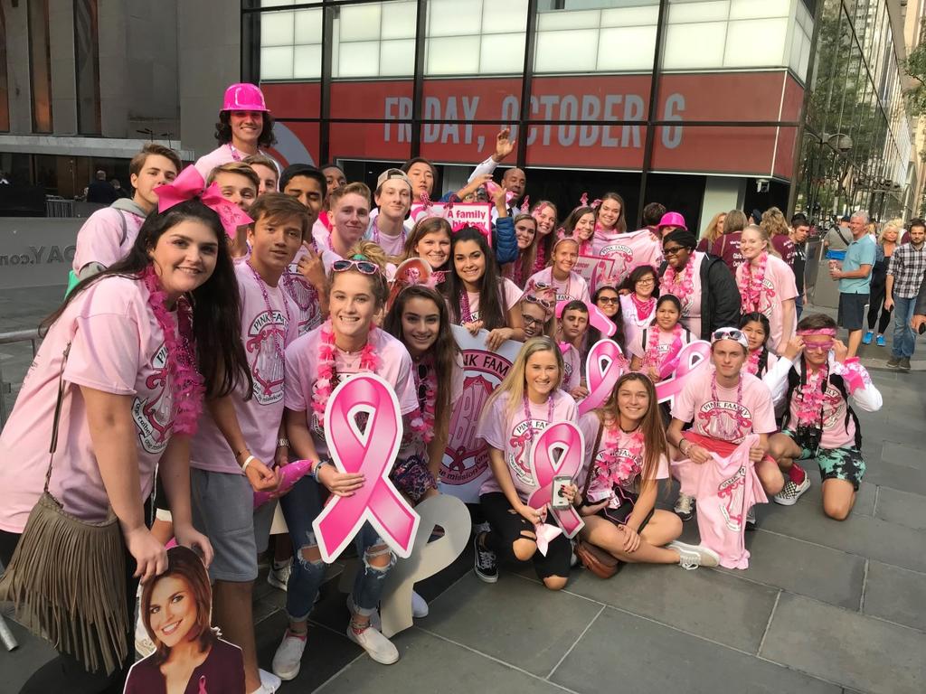 Other activities this include: Decorating the entire school in all PINK Selling t-shirts at Broad Run and Farmwell Station all week A Chipotle LBHN Fundraiser Night on Wednesday, Oct 11 (at A PINK