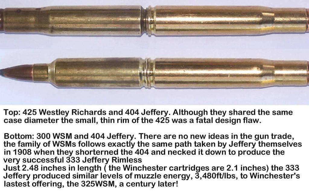 However if you wish to own a 404 Jeffery you will need to purchase an expensive European offering or have one made up by a local gunsmith.