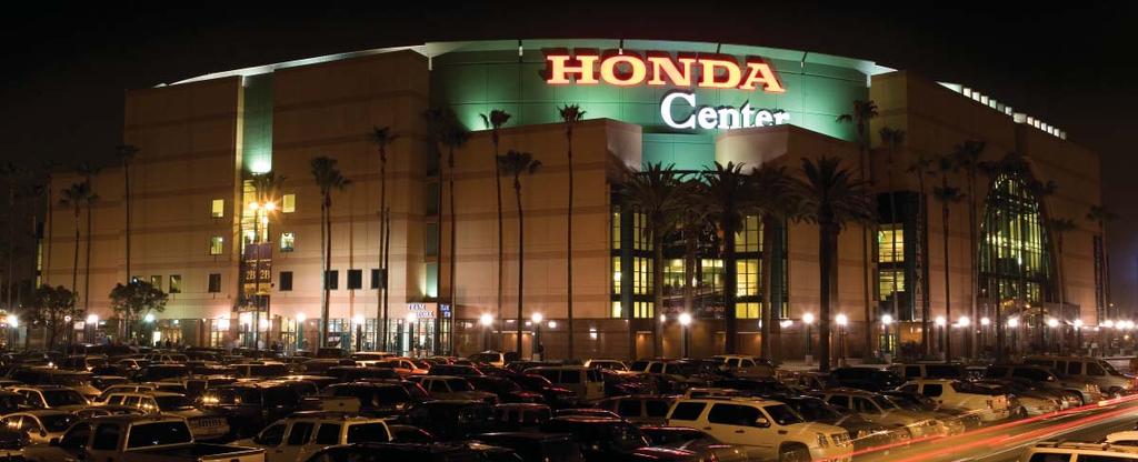 UCLA AT HONDA CENTER UCLA is 14-4 (.778) all-time in games in Honda Center. The Bruins are 10-4 (.714) in Honda Center in Wooden Classic games (1994-2010).