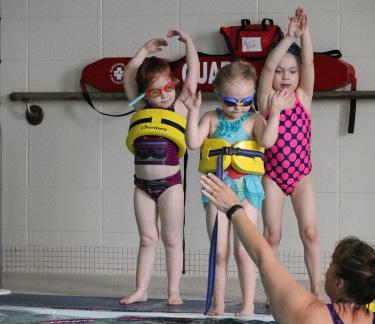Swim Classes PRIVATE SWIM LESSONS Private swim lessons are for children ages 3 and over, and are scheduled by appointment only.