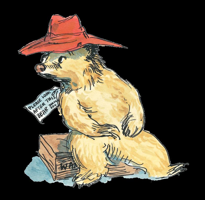 Paddington had travelled all the way from Peru with just a suitcase, a hat and (of course) a jar of marmalade. Did You Know?
