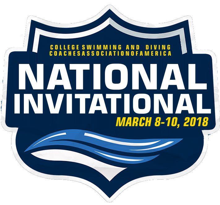 Thursday, March 8, 2018 Preliminaries 10:30 am 500 Freestyle 200 Individual Medley 50 Freestyle Finals 6:00 pm 200 Free Relay -- 10 Minute Break -- 500 Freestyle 200 Individual Medley 50 Freestyle --