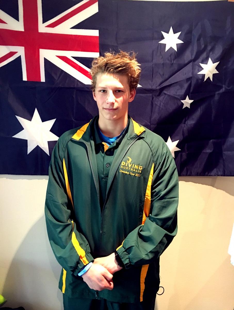 He continues to strive for bigger and better things, with the opportunity to compete at the Australian Open National Diving championships which were also trials for the World Championships.