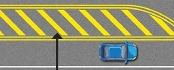 clear. You may not use a painted median as a turn lane.