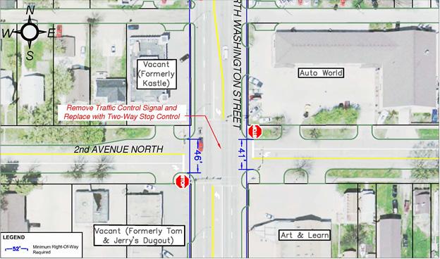 northbound and southbound left-turn movements at the University Avenue intersection experience higher than average left-turn crash frequencies when compared to the other six signalized intersections