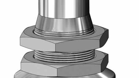 Consult factory for other porting options Options Panel Mount Option Captured Vent Option (1/8" NPT) Option Definition Captured Vent The captured vent design is for maximum safety for the user when