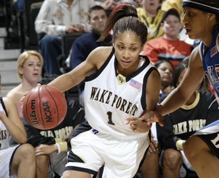 2010 - WNIT FIRST ROUND Inside Reynolds Gym in the first round of the WNIT, in-state foe North Carolina A&T jumped out to
