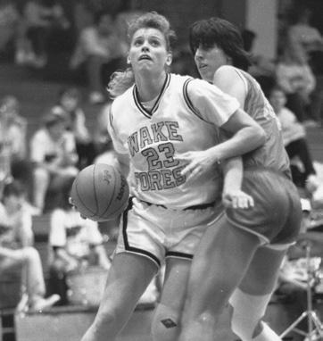 3 Total 129-105 684-1325 32-124 401-603 1021 175 106 216 1801-14.0 JENNY MITCHELL Career Points 1,728 Years at Wake Forest 1987-91 Hometown Roanoke, Va.