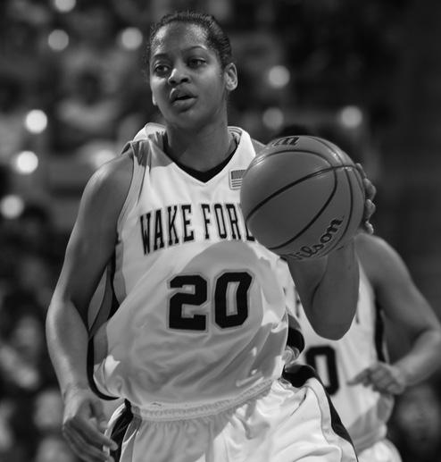 4 Total 130-102 487-1299 167-484 168-223 328 217 8 127 1309-10.1 BRITTANY WATERS Career Points 1,267 Years at Wake Forest 2007-11 Hometown Orlando, Fla.