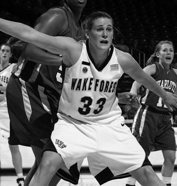1,000-POINT CLUB CORINNE GROVES Career Points 1,194 Years at Wake Forest 2005-09 Hometown Black Mountain, N.C. Position Forward 2005-06 28-26 85-176 0-1 40-54 135 6 4 16 210-7.