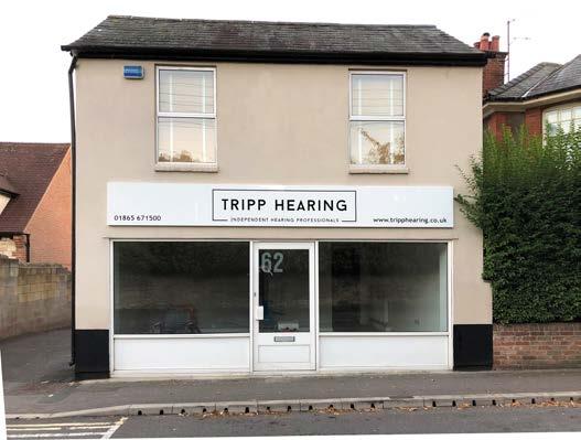Tripp Hearing is located between these the practice is less than a minutes walk from either car park.