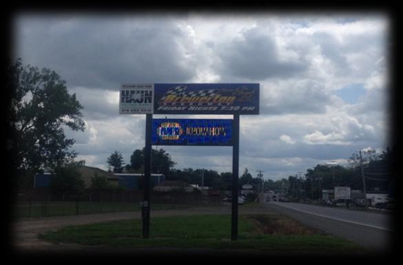 TRACK ENTRANCE MESSAGE BOARD Deliver a dynamic digital message to traffic on Co. Rt. 57 (Fulton) and NYS Rt.