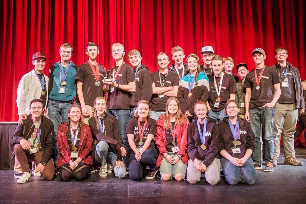 MMHS SCIENCE OLYMPIAD TEAM AT SUU COMPETITION *MMHS Receives Energy Star Award: In recognition of superior energy performance, the U.S. Environmental Protection Agency awarded the Energy Star Certification to Maple Mountain High School.