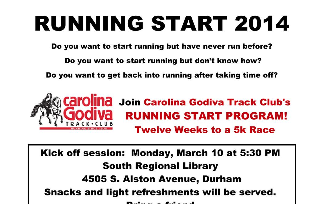Carolina Godiva Track Club, Vol.