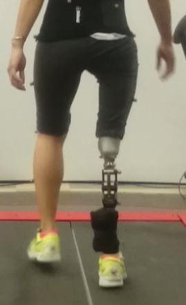 Figure 5.5: Amputee with Different Knee Heights and Distal Mass. without the distal mass. There is an improvement in the overall asymmetry with respect to the gait with prosthetic simulators as well.