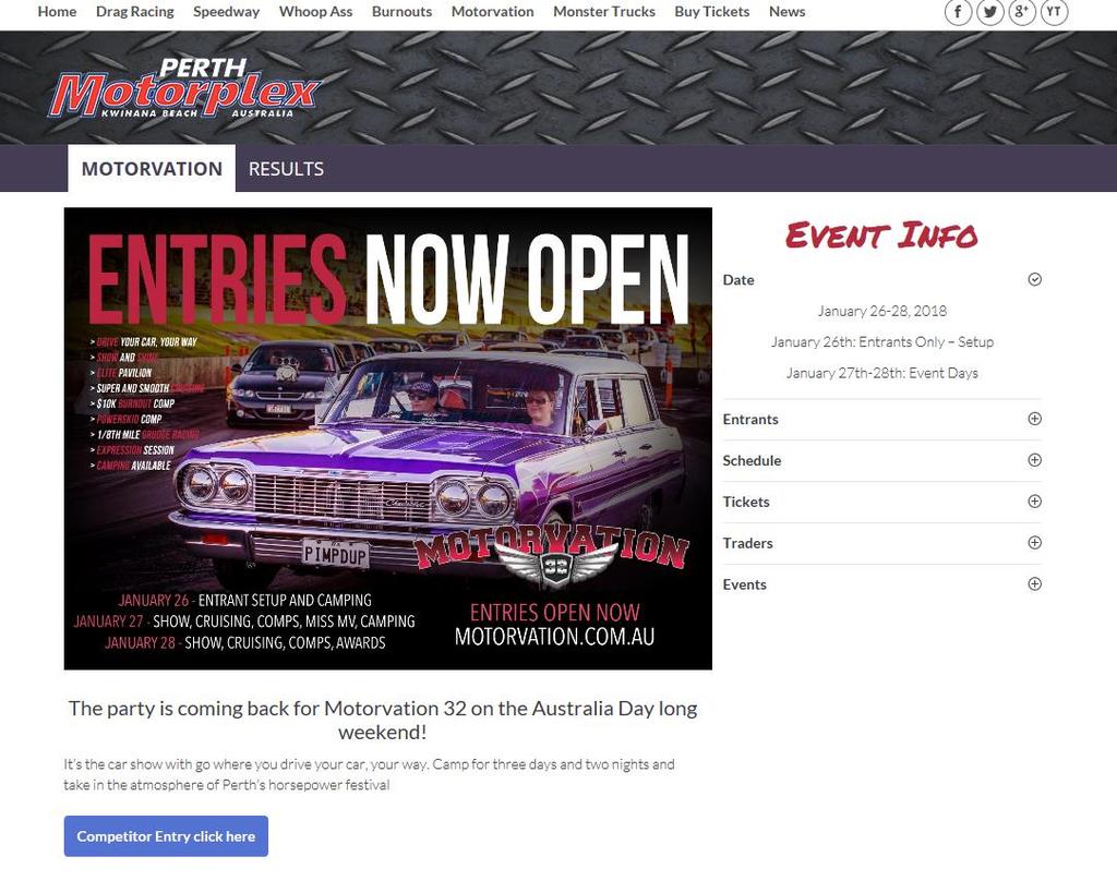 MORE INFO If you have more questions or would like more information about Motorvation 32, please visit the website at www.motorvation.com.