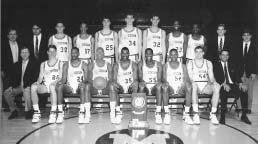 ALL-TIME TOURNAMENT FIELD TEAM CHAMPIONS 175 1989 CHAMPIONSHIP GAME, April 3 at Seattle.