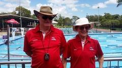Several of the club members have attended swim meets held by Ipswich and Miami clubs.