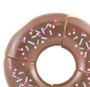 cream: 12cm (L) x 5.5cm (W) donut: 10.