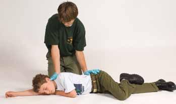Other First-Aid Cases. Recovery Position Place a victim who is unconscious but who is breathing normally in a recovery position.