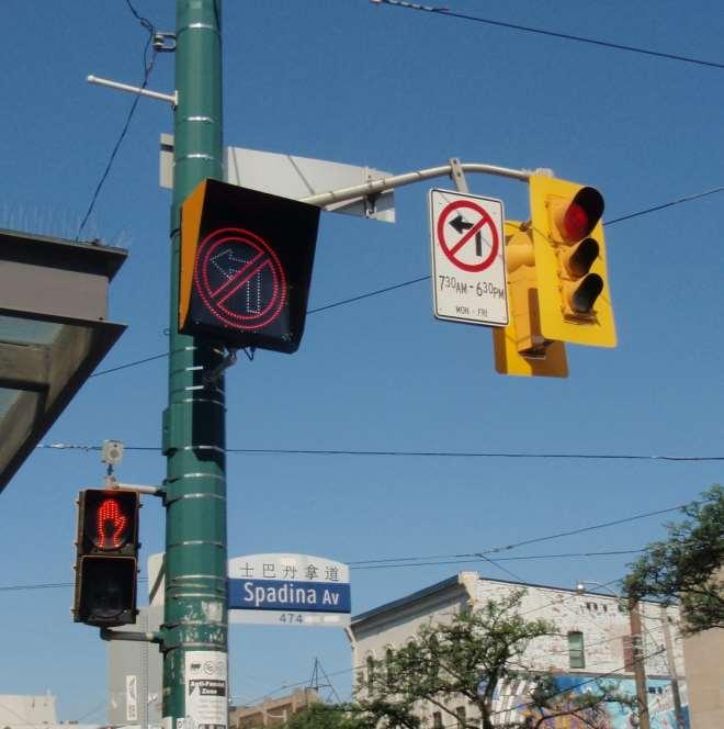 LED Blank-Out Signs BY-LAW TURN PROHIBITIO N ENHANCEMENT City of Toronto Presentation to ITS Canada