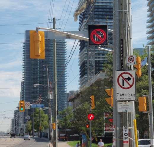 Innovation Process o City s Need Was looking to replace the older signs with digital electronic signs to display turn prohibitions at intersections and make turn prohibitions clearer and more